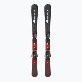 Kinder-Alpinski mit Bindung Nordica Team JR (100-140) + J4.5 FDT black/red