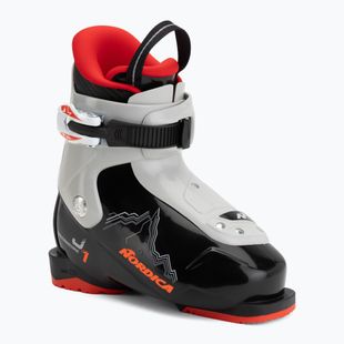 Kinder-Skischuhe Nordica Speedmachine J 1 black/grey/red