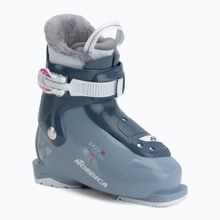 Kinder-Skischuhe Nordica Speedmachine J 1 blue/light blue/fucsia