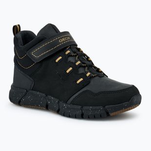 Schuhe Kinder Geox Flexyper ABX black/dark yellow