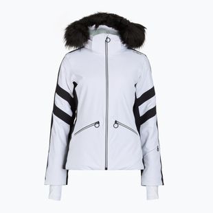 Skijacke Damen CMP 35W0246 Zip Hood Synthetic Fur bianco