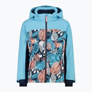 Skijacke Kinder CMP 39W2085 topazio/blue ink