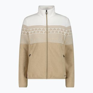 Hoodie Sweatshirt Damen CMP 35J3806 Arctic Fleece cookie melange