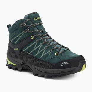 Trekkingschuhe Herren CMP Rigel Mid Wp trek green/apple