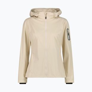 Damen-Softshelljacke CMP 39A5016 Zip Hood cream