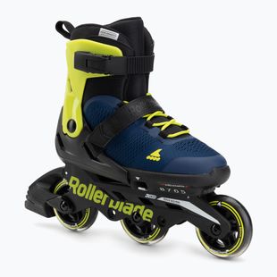 Kinder-Inlineskates Rollerblade Microblade 3WD Jr blue royal/lime