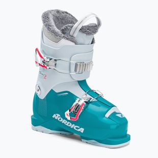 Skischuhe Kinder Nordica Speedmachine J2 blauweiß