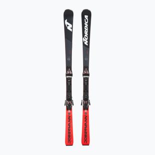 Abfahrtski Nordica Doberman SLR DC + Schnürung Xcell 14 FDT black/red