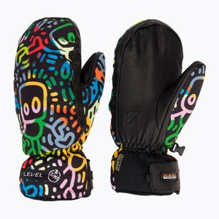 Skihandschuhe Kinder Level Vertigo Mitt Teen pattern