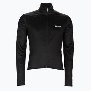 Herren Santini Nebula Windproof/Rain Fahrradjacke schwarz 2W33275NEBULPURONE