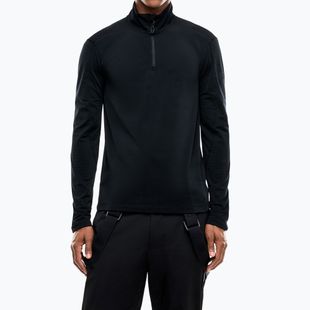 Herren-Skifleece EA7 Emporio Armani Pure Powerstretch T-Top Half Zip black