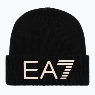 Wintermütze EA7 Emporio Armani Mountain Logo Series Big Beanie black