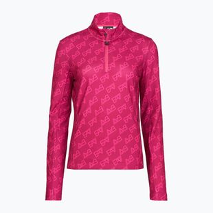 Damen Ski‑Sweatshirt EA7 Emporio Armani Pure Powerstretch T-Top Half Zip fancy vivacious mono