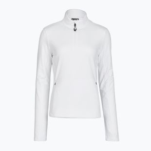 Damen Ski‑Sweatshirt EA7 Emporio Armani Pure Powerstretch T-Top Half Zip white