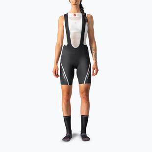 Damen Radhose Castelli Velocissima 3 schwarz/silber