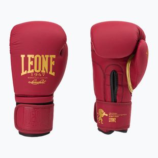 Leone Bordeaux kastanienbraune Boxhandschuhe GN059X