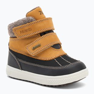 Primigi PBZGT 88566 senf-schwarze Kinder-Schneestiefel
