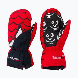 Level Lucky Mitt Kinder Snowboardhandschuhe rot 4146