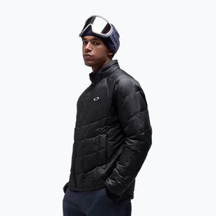 Herren-Daunenjacke Oakley Peakbound Packable Down pitch black