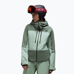 Damen-Skijacke Oakley Canopy Pro Insulated aviator green/faded green