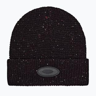 Wintermütze Oakley Ellipse Waffle Beanie pitch black