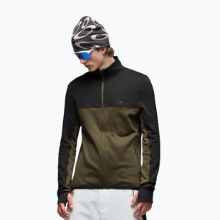 Herrenpullover Oakley Canopy FZ blackout/deep olive