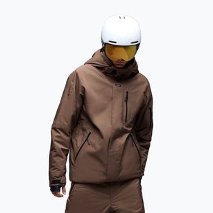 Herren-Snowboardjacke Oakley Sub Temp RC Gore-Tex 2.0 32F dark umber