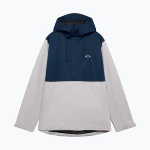 Herren-Skijacke Oakley Elk Grove Anorak pitch black/aviator green