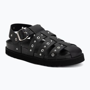 Damensandalen Scholl Beatriz Fisherman Ring Leather black