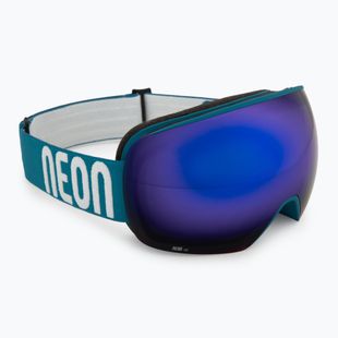 Skibrille Neon Beam petrol/mirror blue