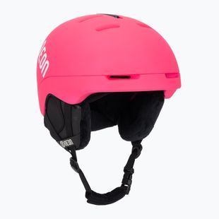 Skihelm Neon Summit pink/white