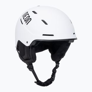 Skihelm Neon Alpha white/black