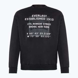 Sweatshirt Herren Everlast Streetwear Crewneck black/red