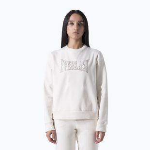 Sweatshirt Hoodie Damen Everlast Leisure Crewneck dusty white