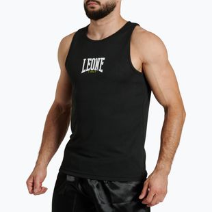 Herren-Trainingsshirt LEONE 1947 Color Block tank black