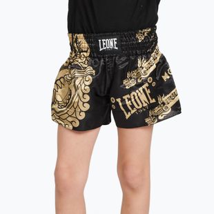 Trainings Shorts Herren LEONE 1947 Thai Montezuma black