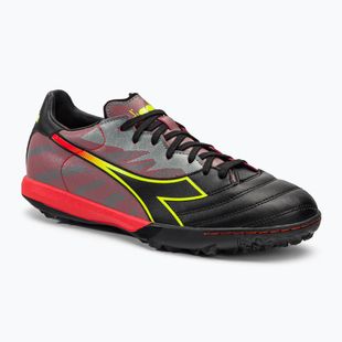Herren Diadora Brasil Elite Veloce R TFR Fußballschuhe schwarz und rot DD-101.179182-D0136-40