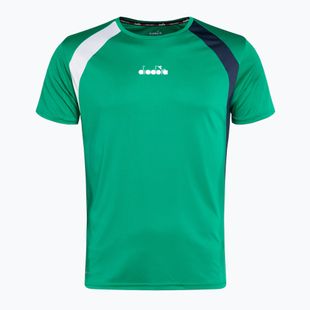 Tennisshirt Herren Diadora SS TS grün DD-12.179124-7134