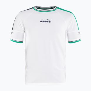 Tennisshirt Herren Diadora Icon SS TS weiß DD-12.179126-22