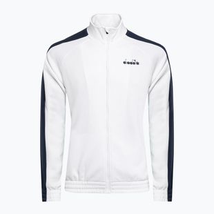 Tennisjacke Herren Diadora Fz Jacket weiß DD-12.179121-22