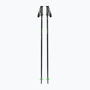Kinder-Skistöcke Fizan Storm Jr black/green