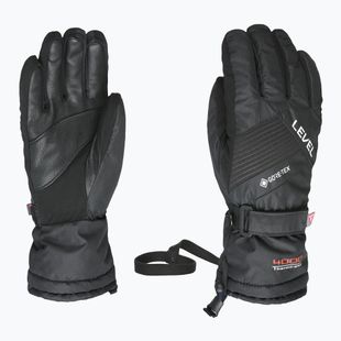 Kinder Skihandschuhe Level Warmster Jr Gore-Tex black