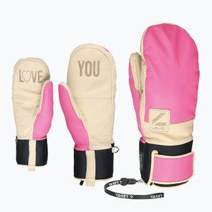 Snowboardhandschuhe Level Rover Mitt fucsia