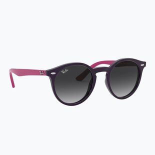 Kinder-Sonnenbrille Ray-Ban RB9064S polished violet/grey gradient