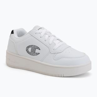 Kinderschuhe Champion RD18 Platform Glitter G GS Low Cut wht/nbk