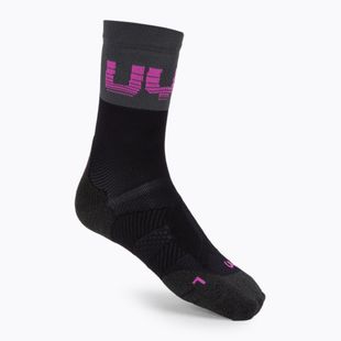 Radsocken für Frauen UYN Light black /grey/rose violet