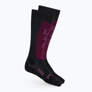 Damen Skisocken UYN Ski One Biotech black/purple