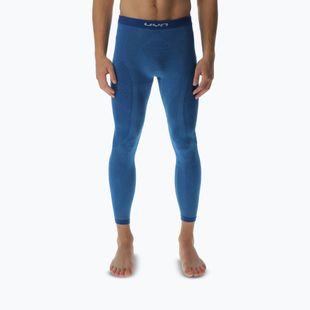 Herren Thermounterhose Uyn Elevatyon Biomorph Blue Atoll