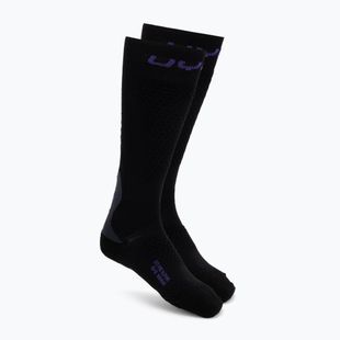 Damen Skisocken UYN Ski One Alpine Merino Socks black/violet