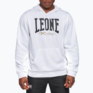 Trainingssweatshirt LEONE 1947 Logo weiß